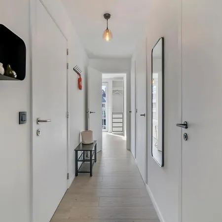 Maison Madison Nieuwbouw, Terras, Prive Parking! Apartament *